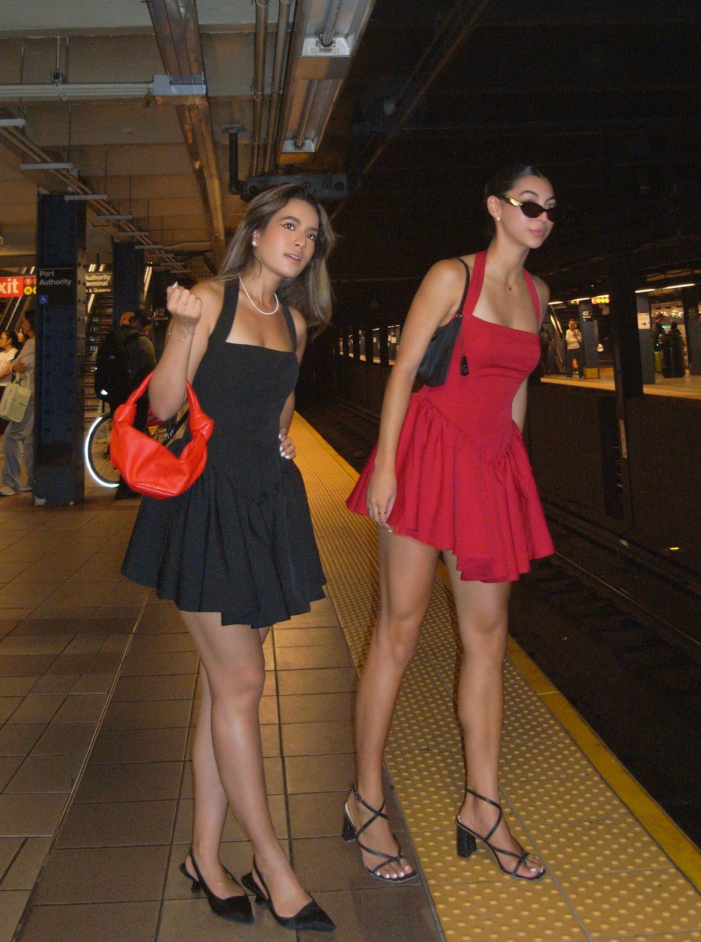 Elodie Mini Dress - Black