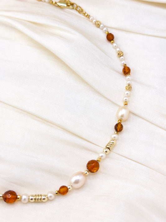 Amber Dew Necklace