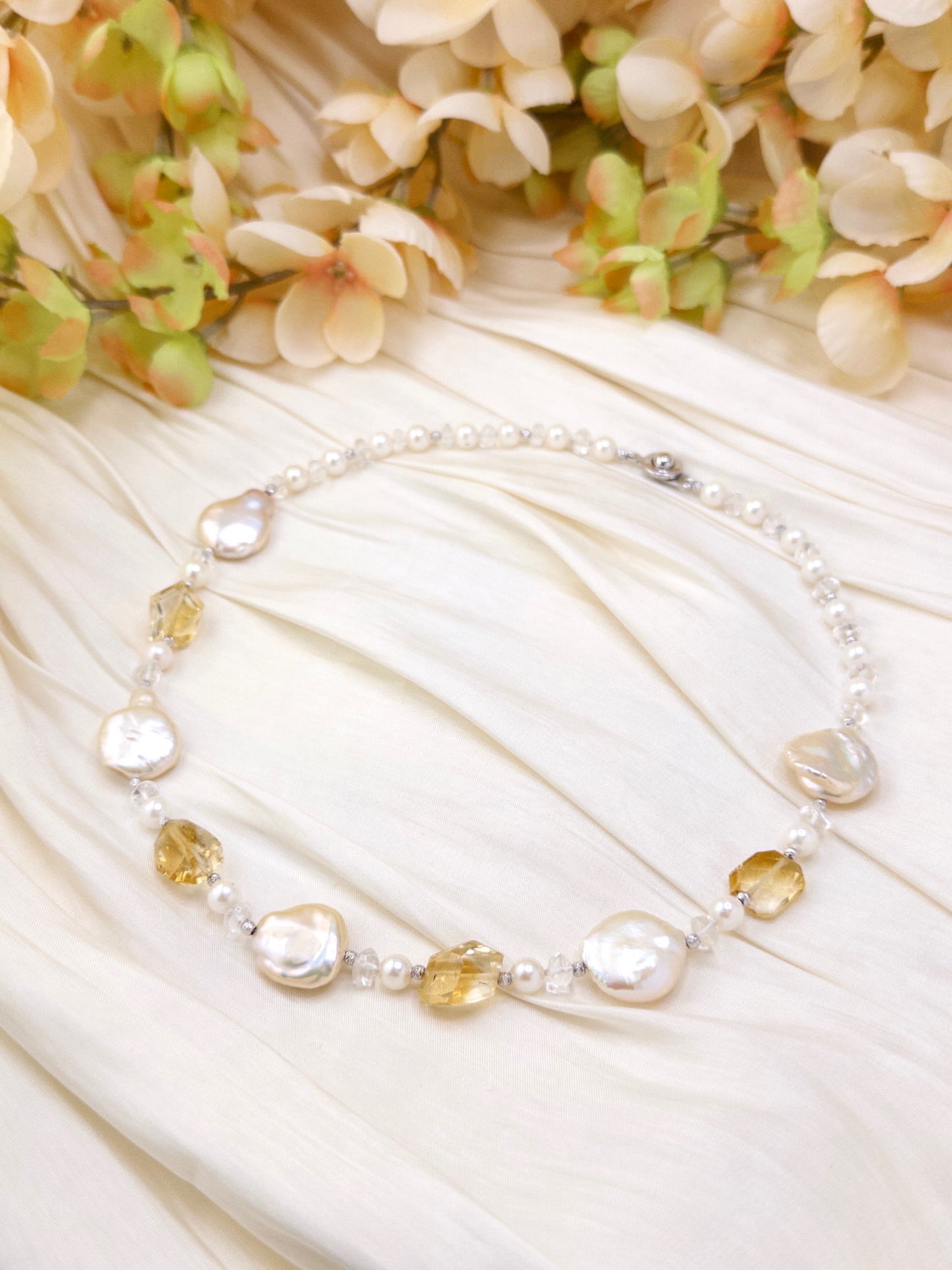 Citrine Veil Necklace