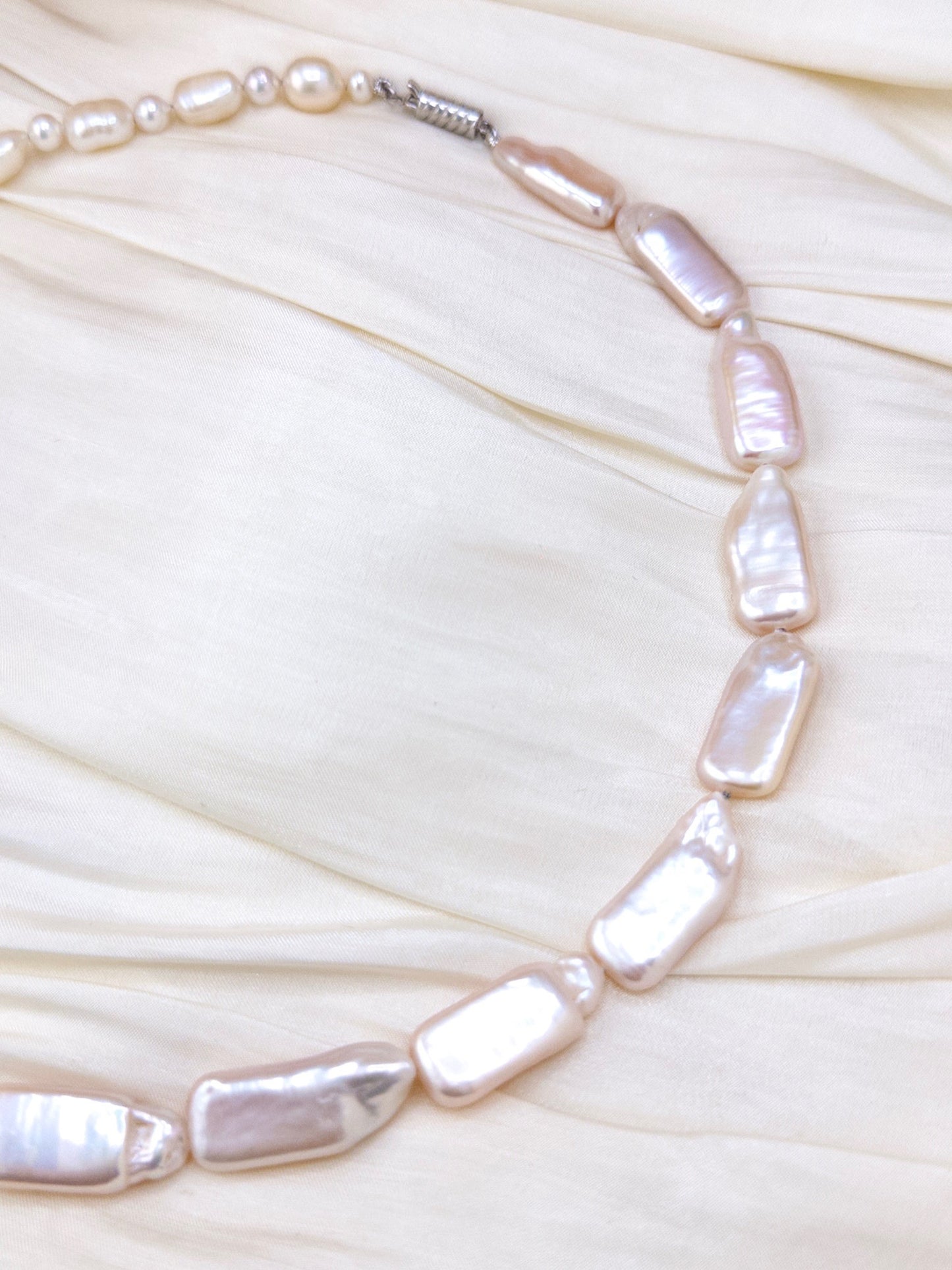 Blush Baroque Pearl Necklace