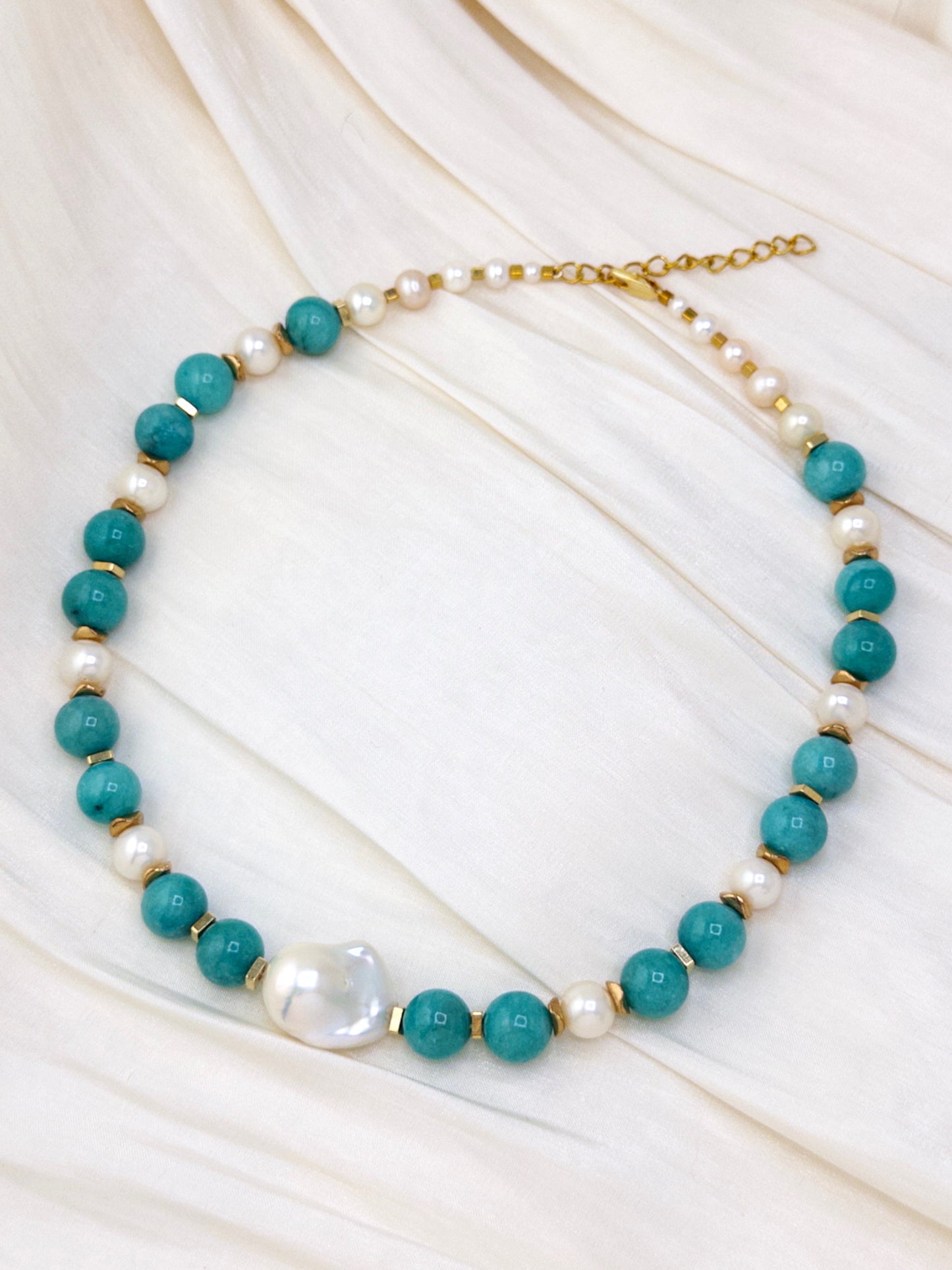 Natural Amazonite Necklace