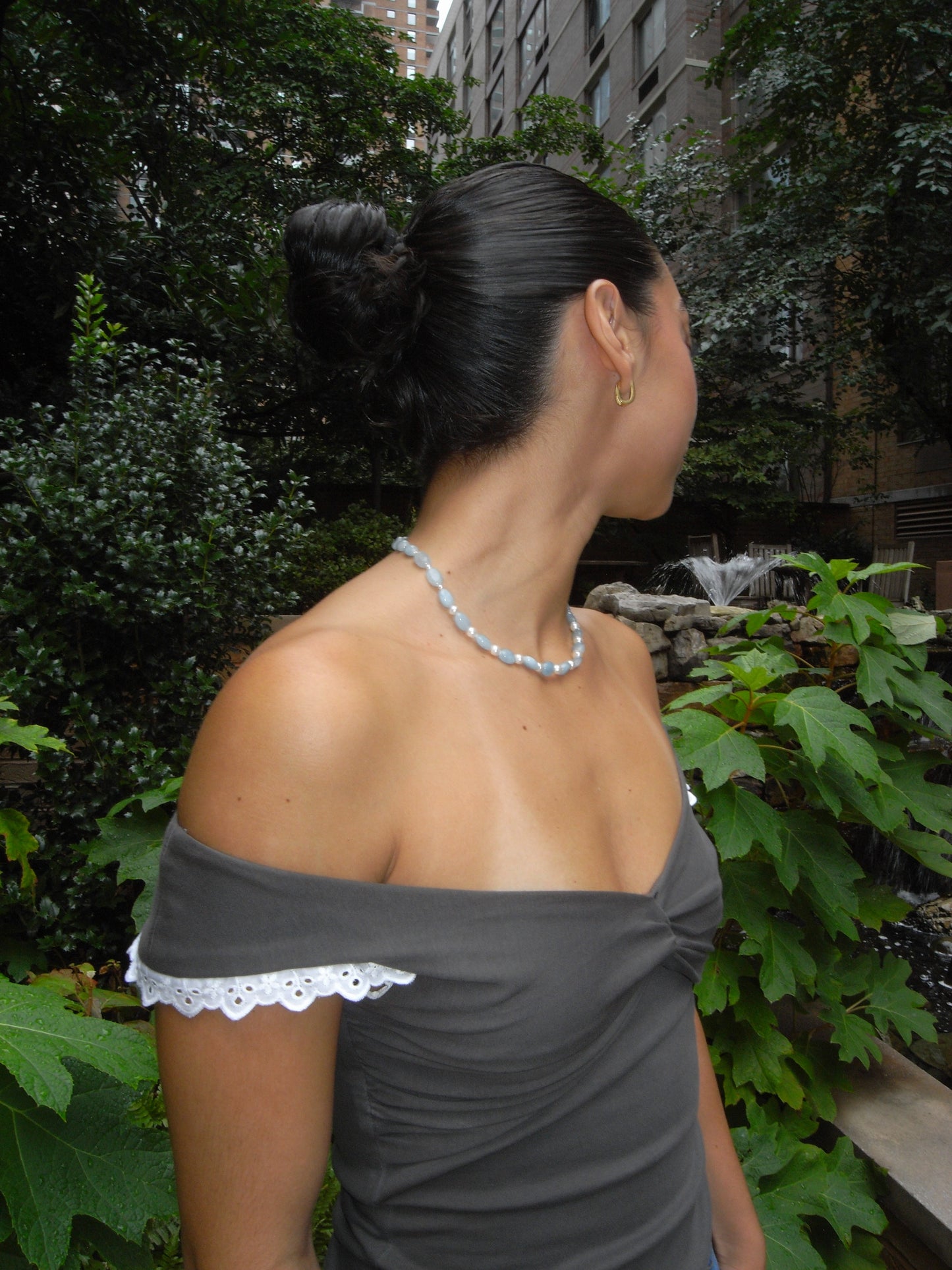 Celeste Aquamarine Necklace