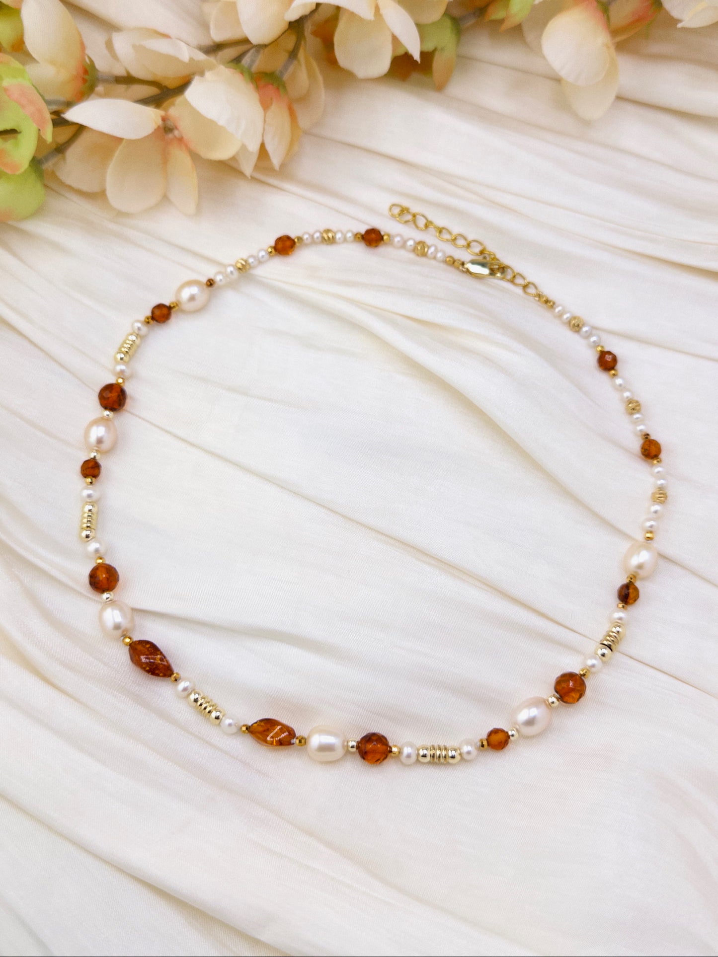 Amber Dew Necklace