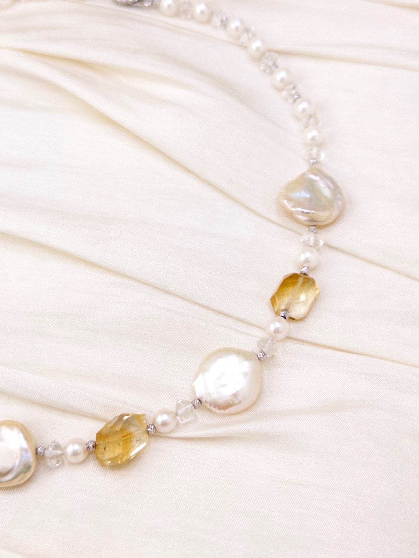 Citrine Veil Necklace