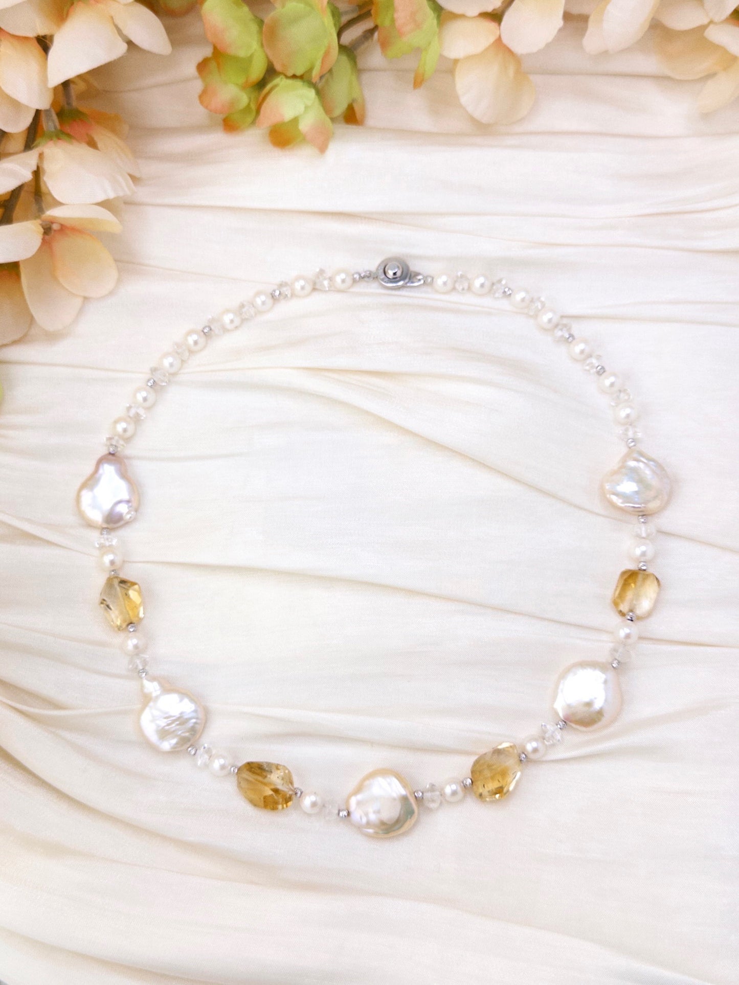 Citrine Veil Necklace