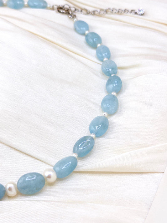 Celeste Aquamarine Necklace