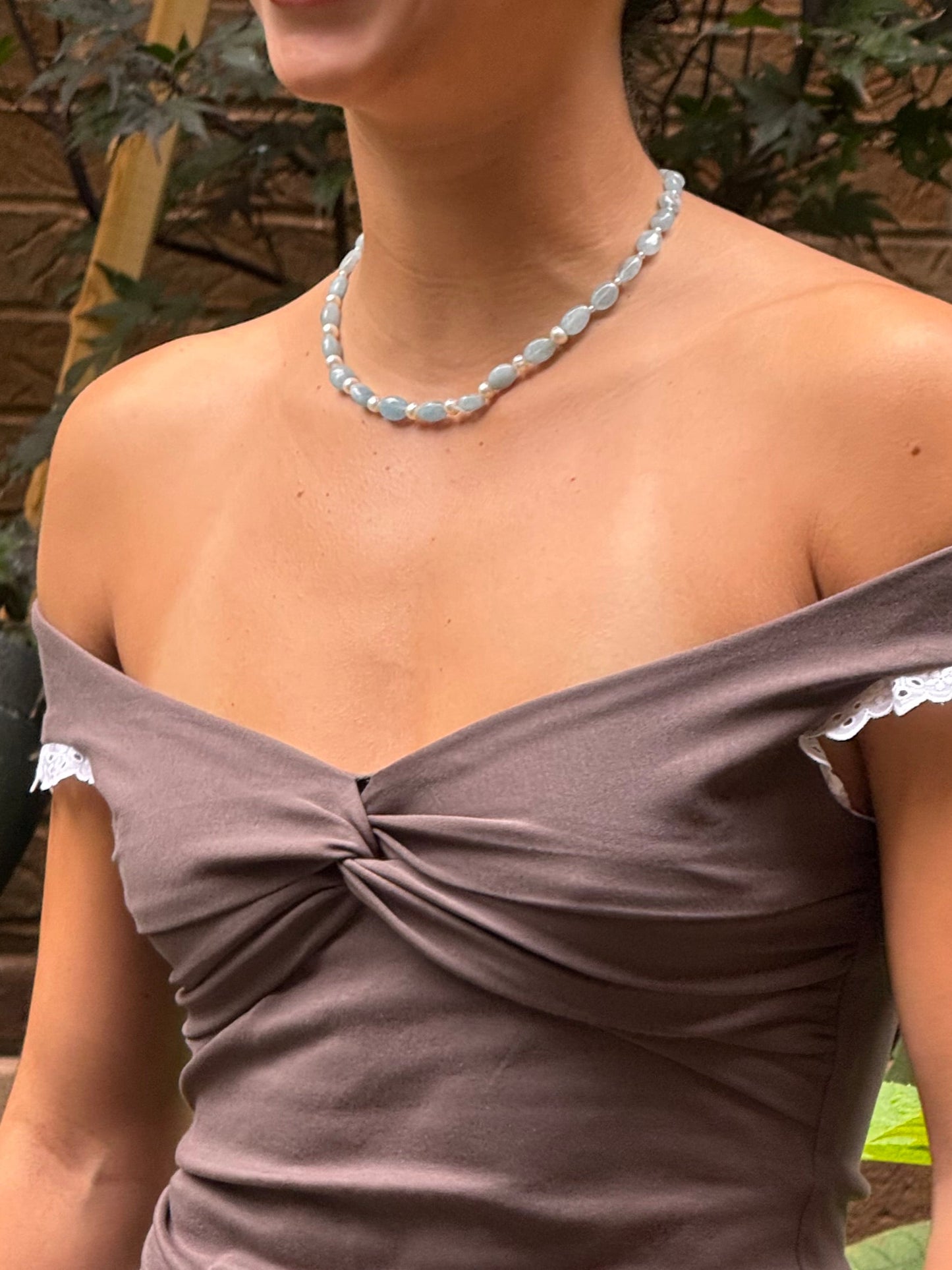 Celeste Aquamarine Necklace