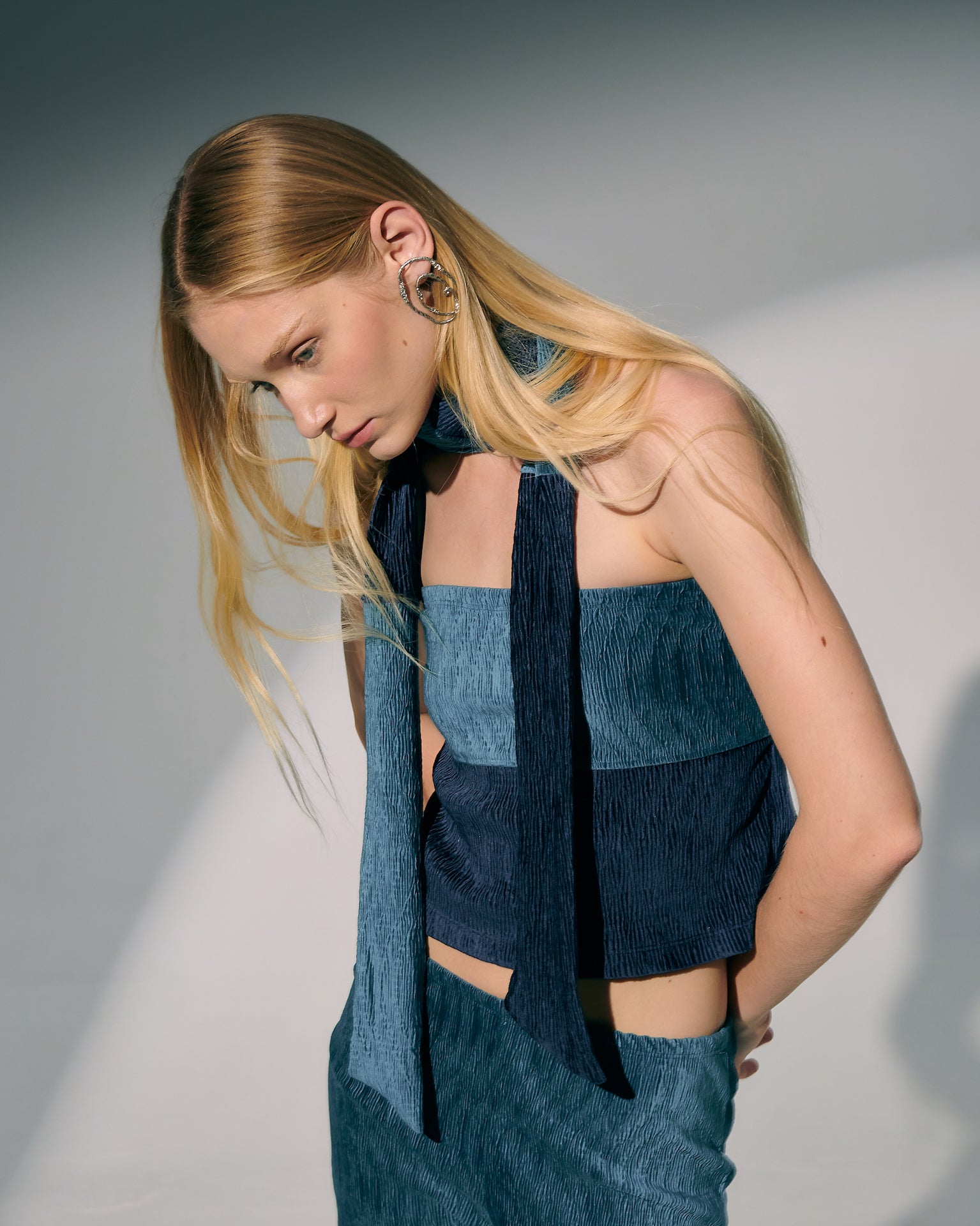 Velvet Tube Top - Black