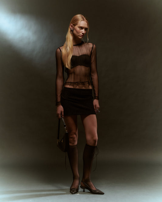 Ripple Long Sleeve Top