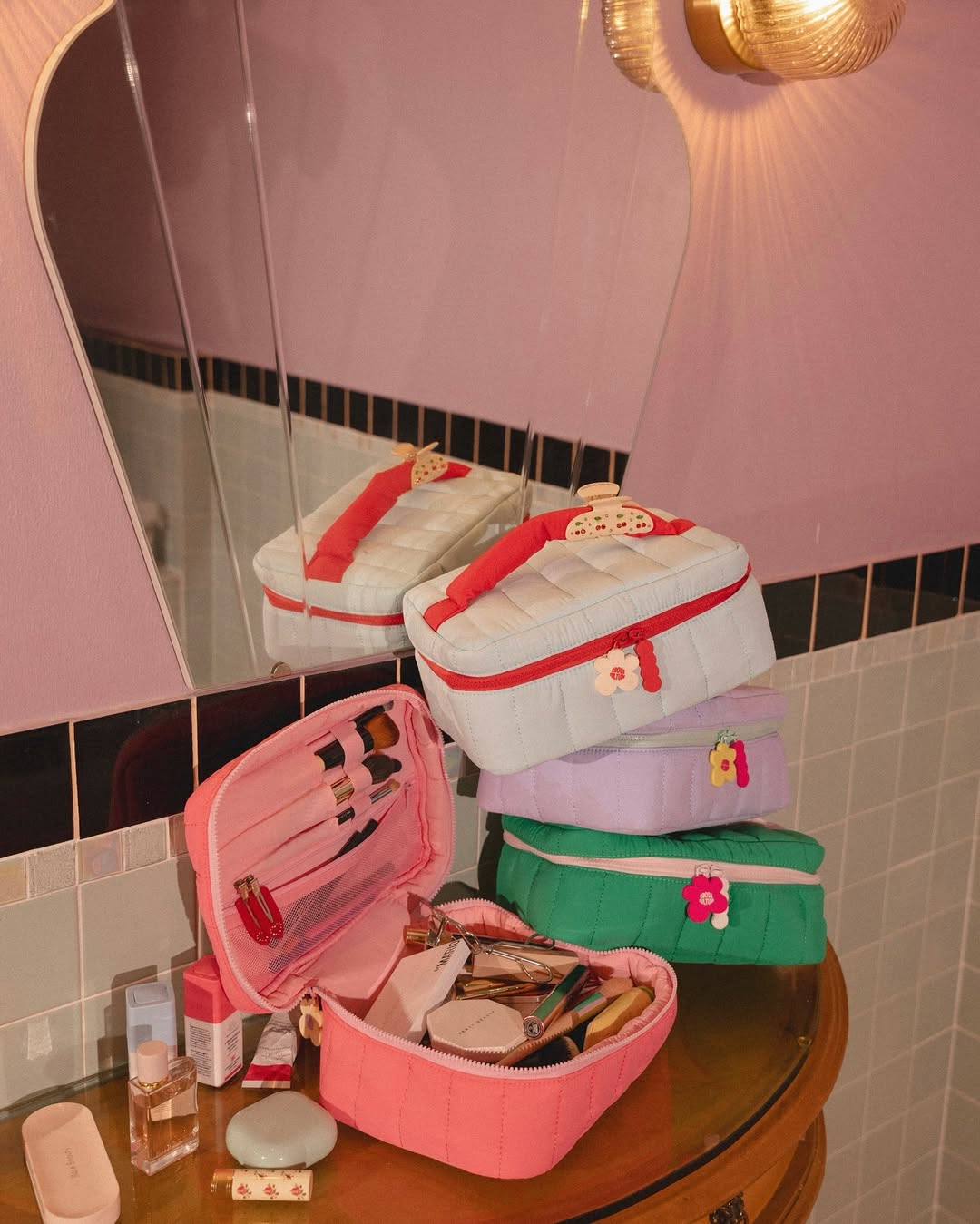 Cou Cou XXL Makeup Bag - Christmas